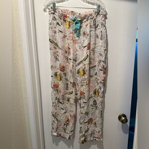 Flora & Fauna Loungers by Eloise Anthropologie Size Large Spring